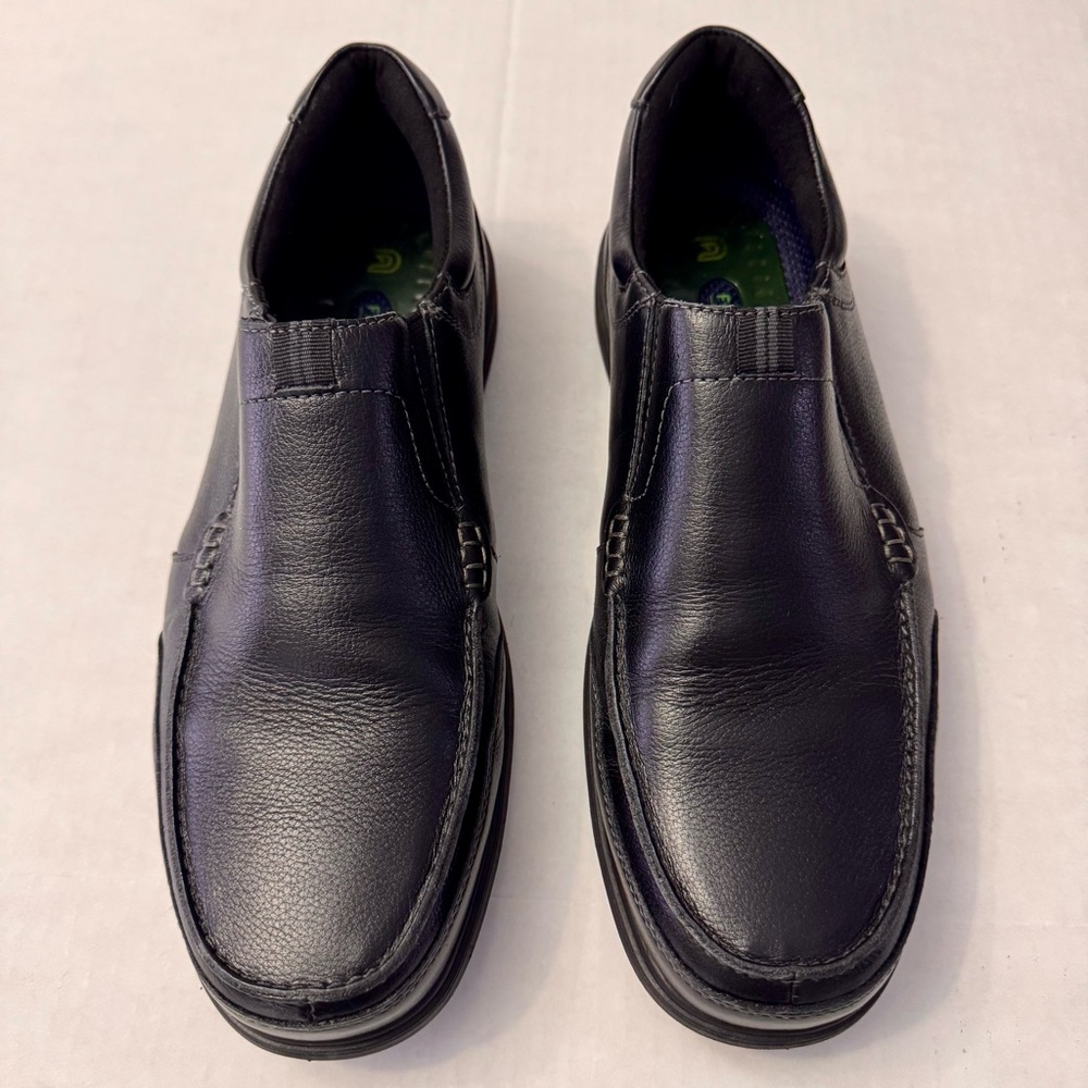 Florsheim Work Men’s Loedin Steel Toe Slip On Shoe Black Size 11 1/2D FE2020